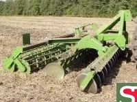 Культиватор дисковый КДК-6 с трубчатым или резиновым клиновидным
